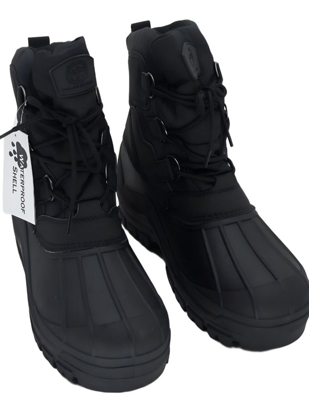 Polar Range Men's Peak Cold Weather Snow Boots Black US 10